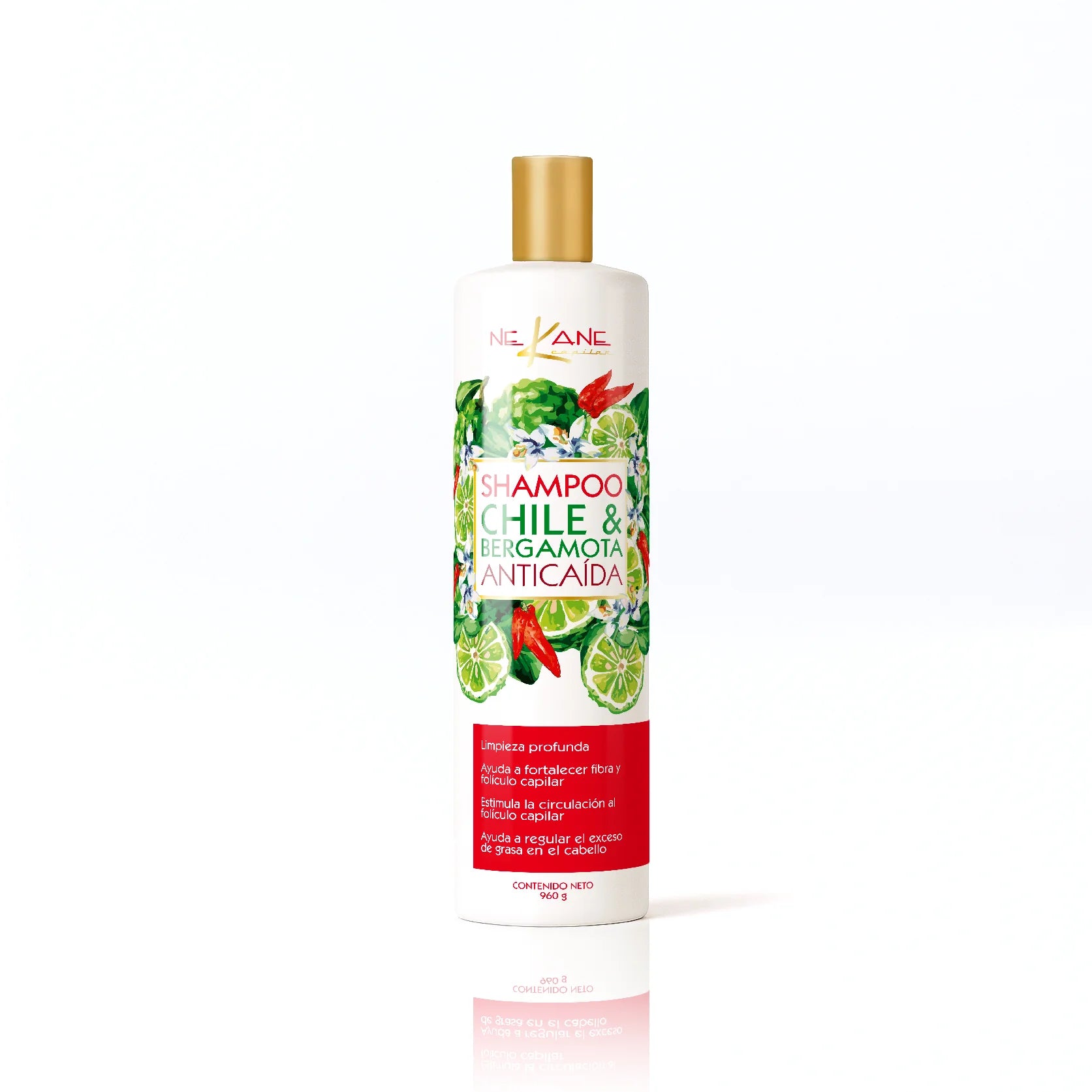 Nekane Shampoo de Chile & Bergamota Anticaída 960g