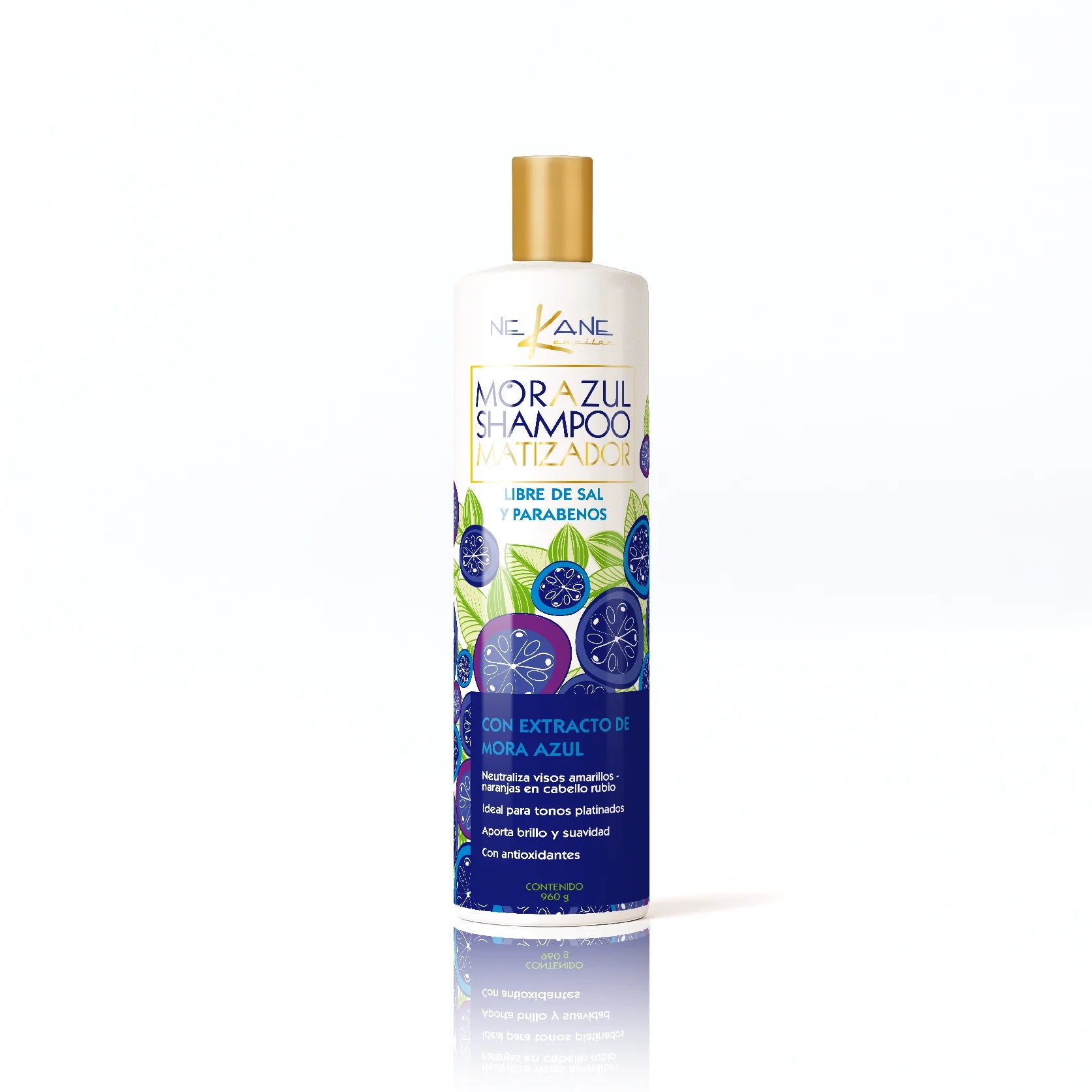 Nekane Shampoo MORAZUL Matizador 960g